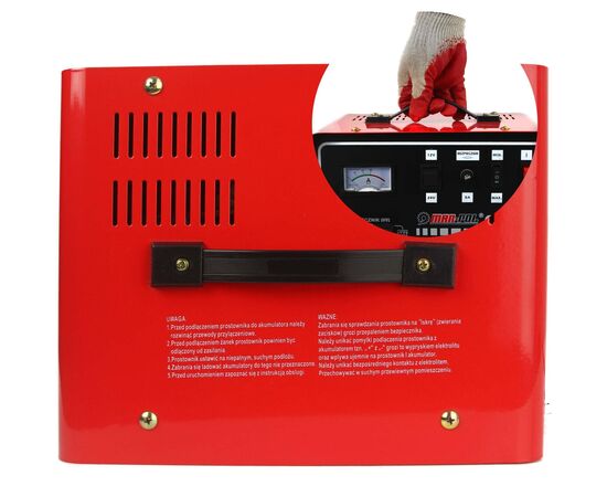 12 V / 24 V batterilader med hurtigladefunksjon - TISTO