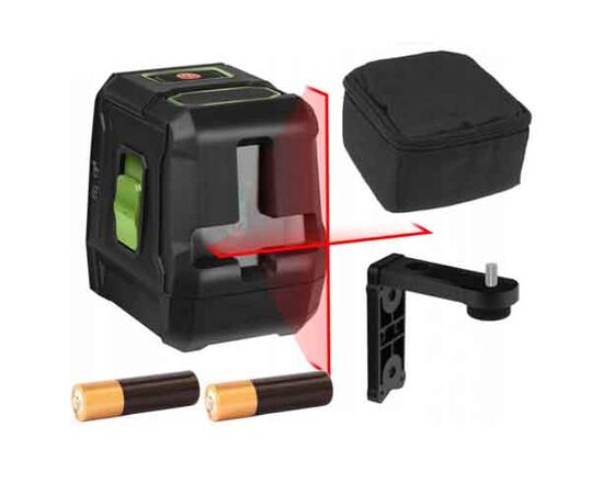 Cross line laser with magnetic carrier - TISTO