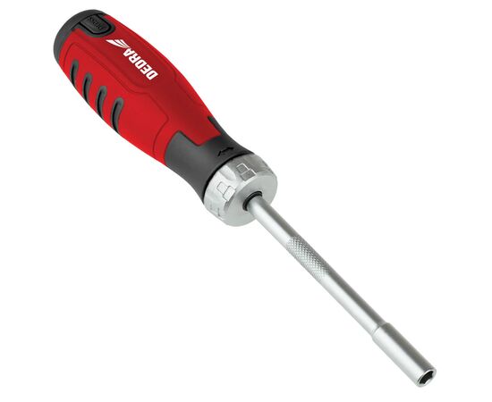 Ratchet screwdriver with 12in1 bits, CrV steel - TISTO