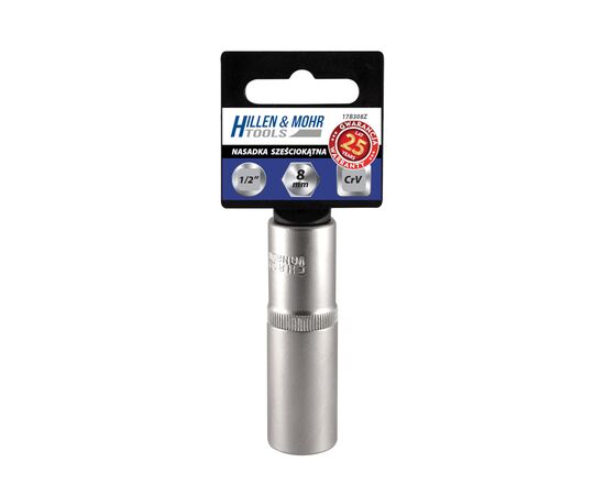 1/2 "" 17 mm long hexagonal socket with a tag - TISTO