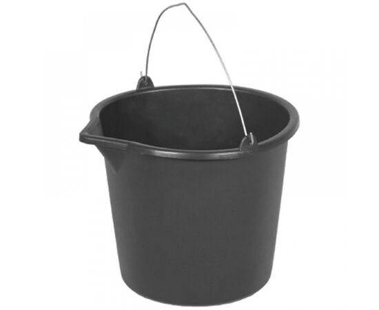 12l construction bucket with funnel - TISTO