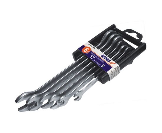 6pcs CRV 6-17 FLAT wrenches - TISTO