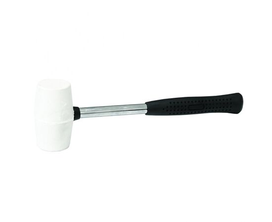 Pladehammer 40 mm metalrør, hvid 310g - TISTO