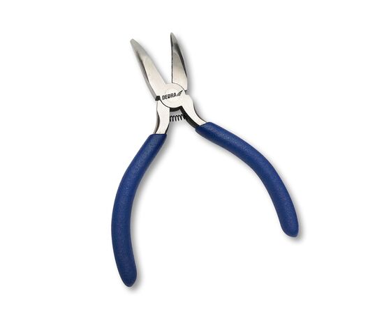 Precision pliers, extended bent 130mm - TISTO