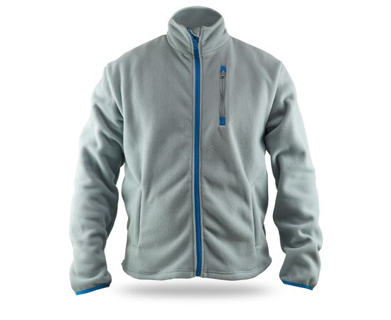Fleece jacket, 300 g / m2, size L, gray color - TISTO