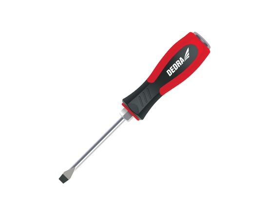 Slotted screwdriver 6x100mm, CrV steel - TISTO