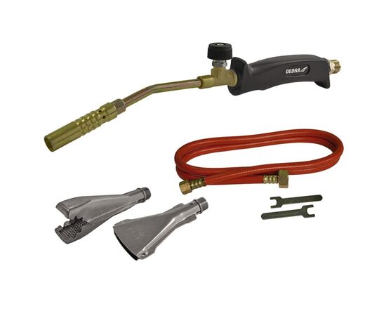Soldering kit, nozzles: 17mm, C22mm, flat40mm, 2m hose - TISTO
