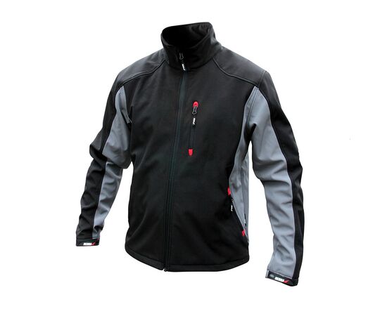 Softshell jacket size L, 96% polyester + 4% elastane - TISTO