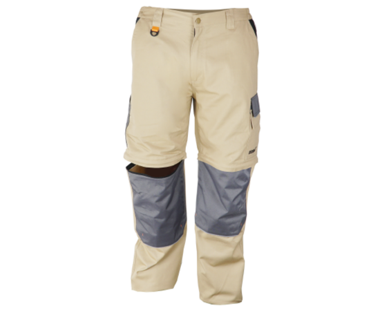 Protective trousers 2 in 1, L / 52, 100% cotton, 270g / m2 - TISTO