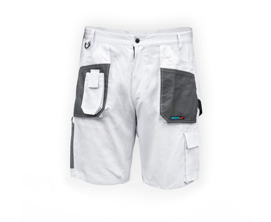 Zaščitne kratke hlače S / 48, bele, teža 190 g / m2 - TISTO