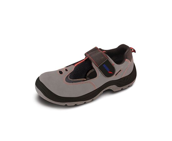 Safety sandals D2, nubuck PU, size: 39, category S1 SRC - TISTO