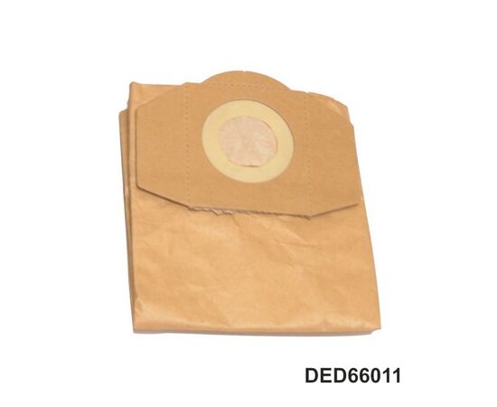 Reserve papieren zakken 30l, 5 stuks voor DED6601 - TISTO