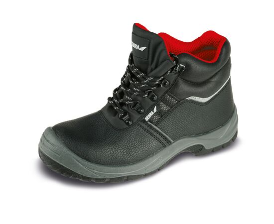 Zapatos de seguridad T1AW, piel, talla: 39, categoría S3 SRC - TISTO
