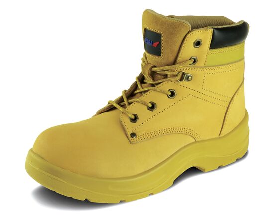 Zapatos de seguridad T5 nubuck, talla 40, categoría S3 SRC, - TISTO