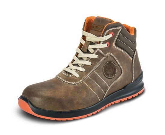 Safety ankle boots T4, crazy h, size: 45, cat S3 SRC, comp + kvl - TISTO