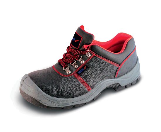 Παπούτσια χαμηλής ασφάλειας P1A, δέρμα, μέγεθος: 37, κατηγορία S1P SRC - TISTO