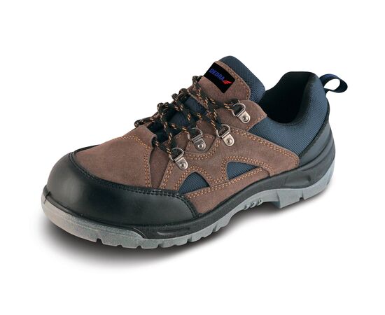 Παπούτσια χαμηλής ασφάλειας P2, σουέτ, μέγεθος: 36, κατηγορία S1 SRC - TISTO