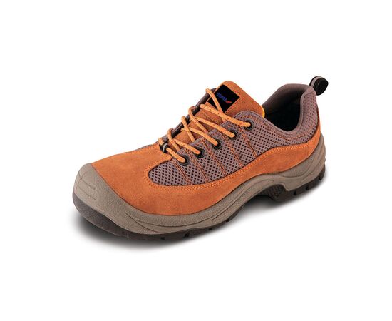 Biztonsági alacsony cipő P3, velúr, méret: 39, S1 kategória SRC - TISTO