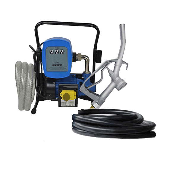 Electric diesel pump with aluminum tap - TISTO
