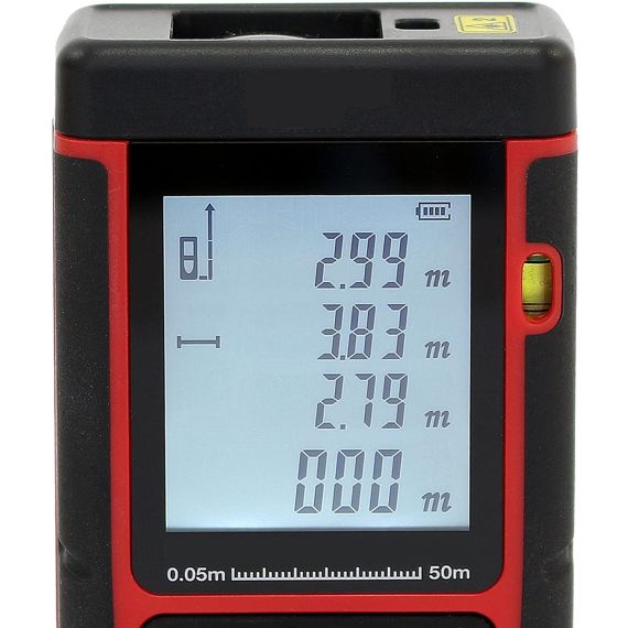 Laserafstandsmåler op til 50 meter - TISTO Laserafstandsmåler op til 50 meter - TISTO