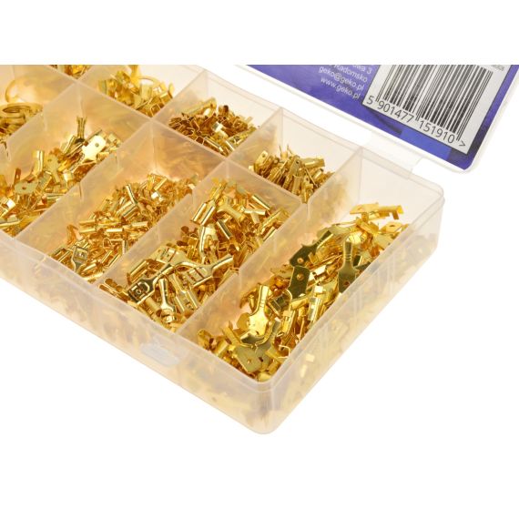 Komplet neizoliranih kabelskih čevljev za električne vodnike 750 kosov - TISTO