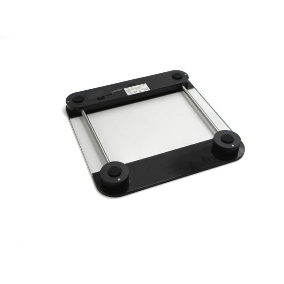 Steklena digitalna kopalniška tehtnica 180 kg 28 cm x 28 cm - TISTO Steklena digitalna kopalniška tehtnica 180 kg 28 cm x 28 cm - TISTO