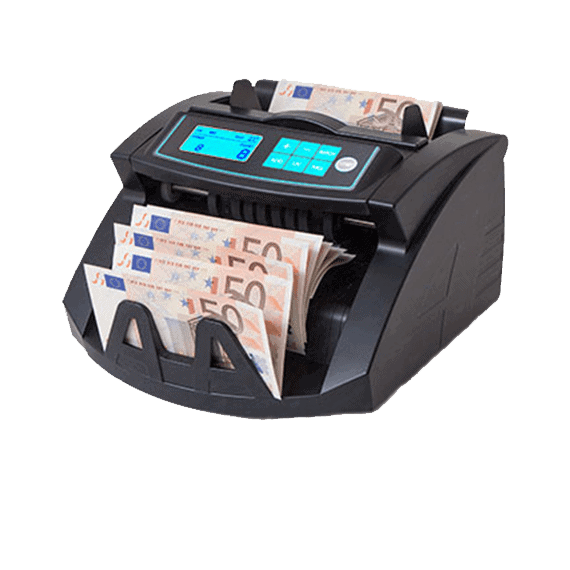 Geldtel- en controlemachine - bankbiljetten met toetsenbord - TISTO