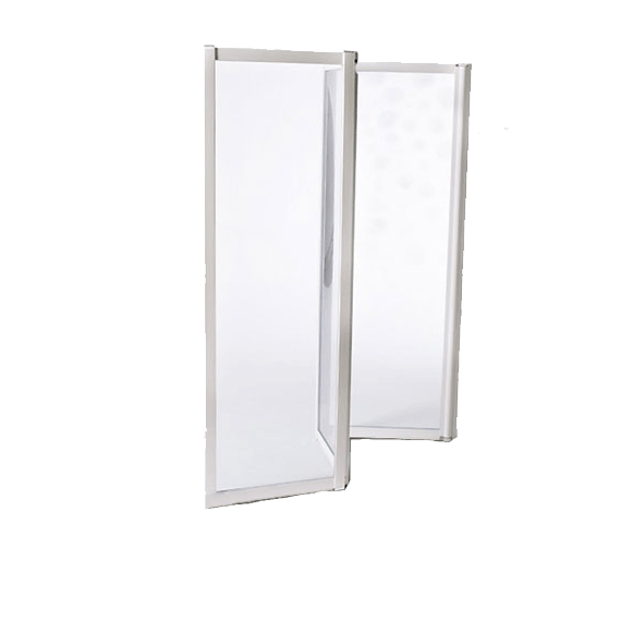 Zaslon za kadu s trodijelnim zaslonom krila - TISTO