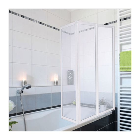 Zaslon za kadu s trodijelnim zaslonom krila - TISTO