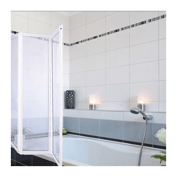 Zaslon za kadu s trodijelnim zaslonom krila - TISTO