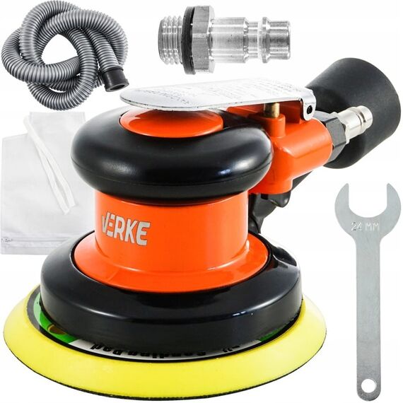 Excentrisk PNEUMATISK SLIPP 125 mm - 5 mm - TISTO