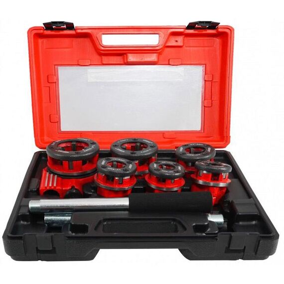 6 PCS FILETAGE DE TUYAU À MAIN 1 / 4-1 1/4 " - TISTO