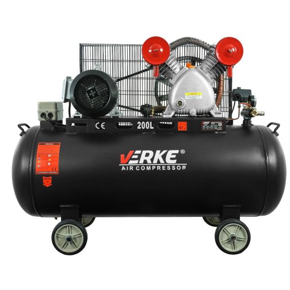 KOMPRESSOR 200L V-0,6 / 10 5,5HP 400V - TISTO