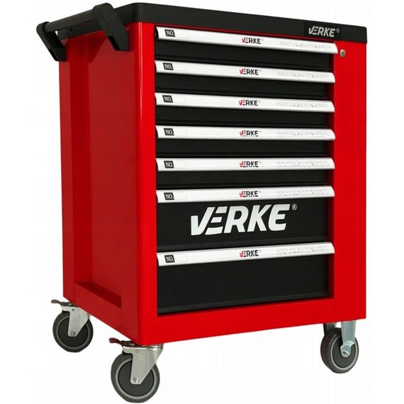 GEREEDSCHAPKAST 7 + 1 RODE LADE - TISTO