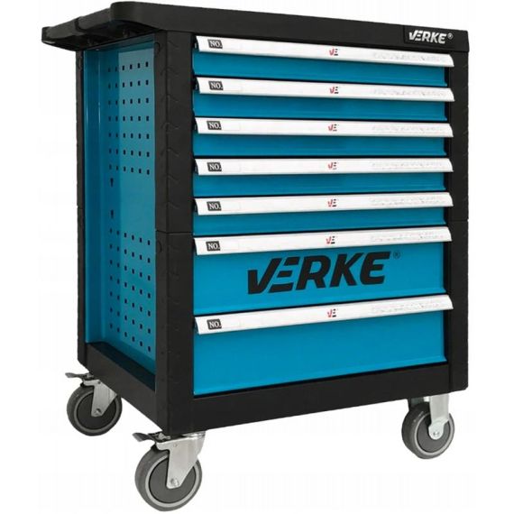 WERKZEUGSCHRANK 7-SCHUBLADEN BLAU - TISTO