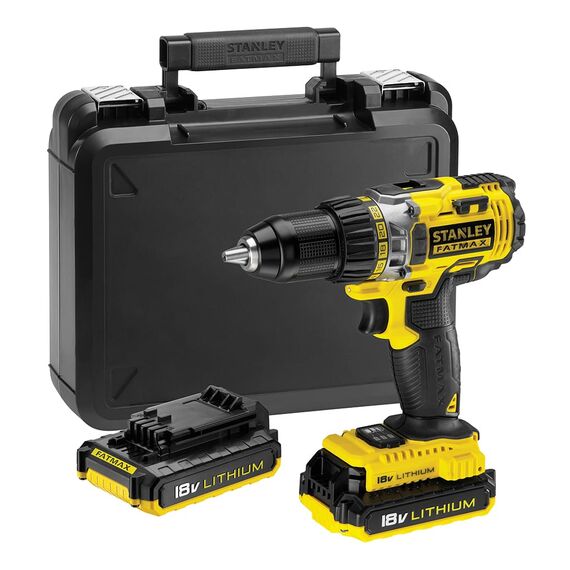 PERCEUSE / DRIVER LI-ION 18V 2 Ah, 2 AKU STANLEY FATMAX - TISTO