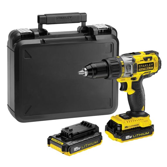 BOOR / SCHROEVENDRAAIER IMPACT. 18V 2x2Ah FMC625 STANLEY FATMAX - TISTO