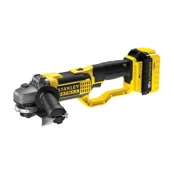WINKELSCHLEIFER 125mm 18V 2x4Ah GEHÄUSE - TISTO