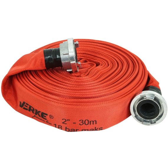 2 "x30M 18 BAR WATER HOSE WITH FITTINGS - TISTO