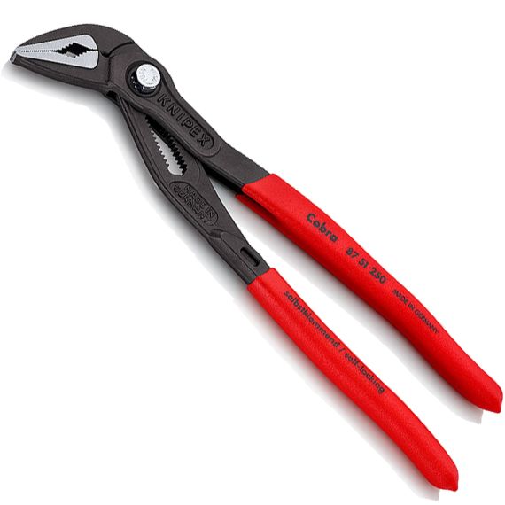 COBRA® ES CSŐFOGÓ, NAGYON KESÉK, FOSZFÁT, SZÜRKE 250 MM KNIPEX - TISTO