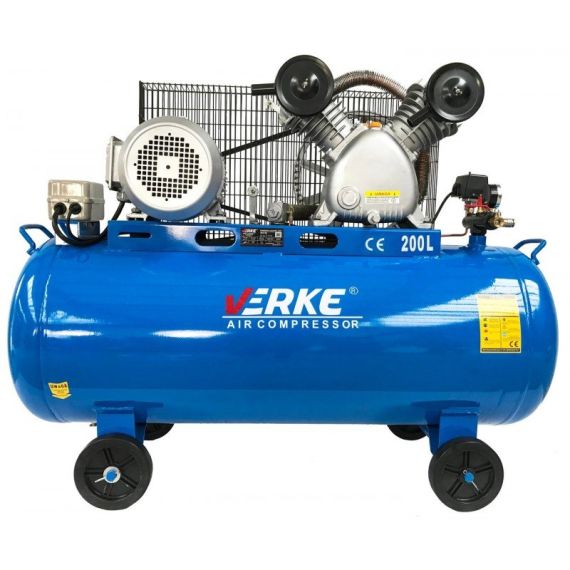 Trifazni dvovaljni električni kompresor 200 L 600 L / min 10 bar 400 V 4,05 kW 2 - TISTO Trifazni dvovaljni električni kompresor 200 L 600 L / min 10 bar 400 V 4,05 kW 2 - TISTO