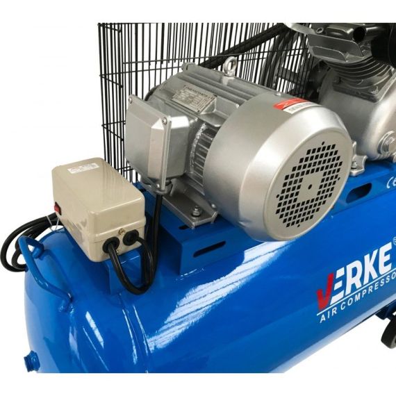 Trifazni dvovaljni električni kompresor 200 L 600 L / min 10 bar 400 V 4,05 kW 4 - TISTO Trifazni dvovaljni električni kompresor 200 L 600 L / min 10 bar 400 V 4,05 kW 4 - TISTO