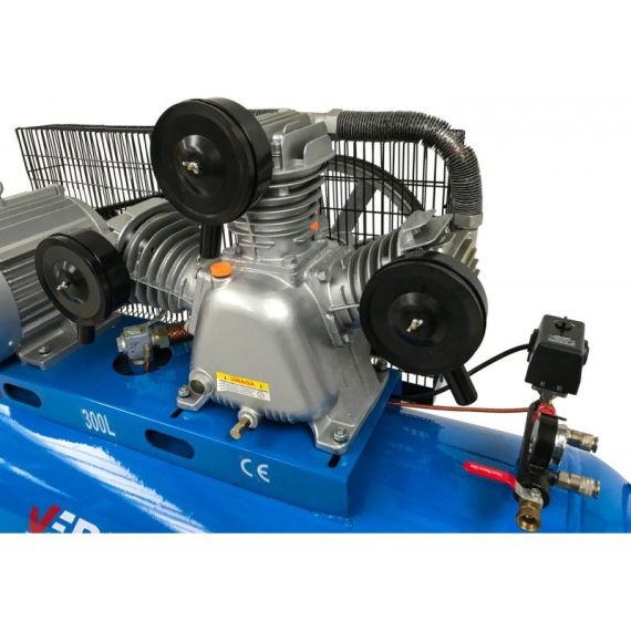 Trifazni trivaljni električni kompresor 300 L 900 L / min 10 bar 400 V 7,36 kW 3 - TISTO