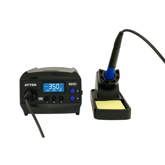 Lead Free ESD Digital Soldering Station AT-989D - TISTO Lead Free ESD Digital Soldering Station AT-989D - TISTO