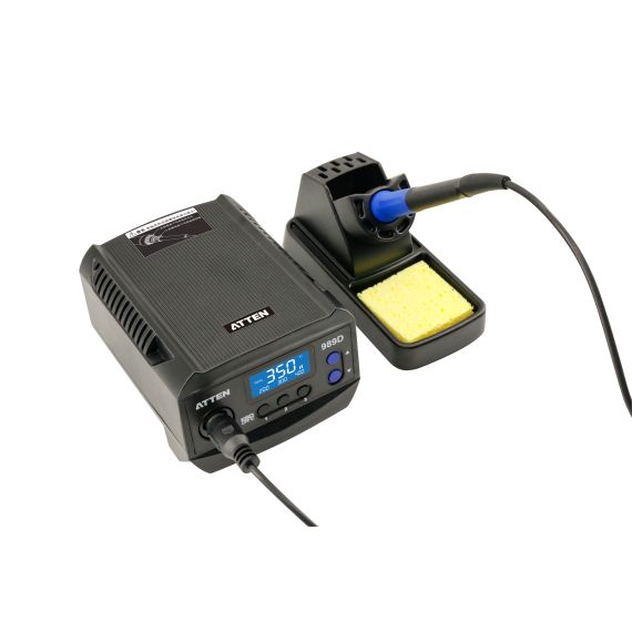 Lead Free ESD Digital Soldering Station AT-989D - TISTO Lead Free ESD Digital Soldering Station AT-989D - TISTO