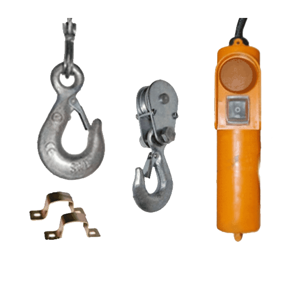 Electric winch 300 kg / 600 kg - TISTO Electric winch 300 kg / 600 kg - TISTO