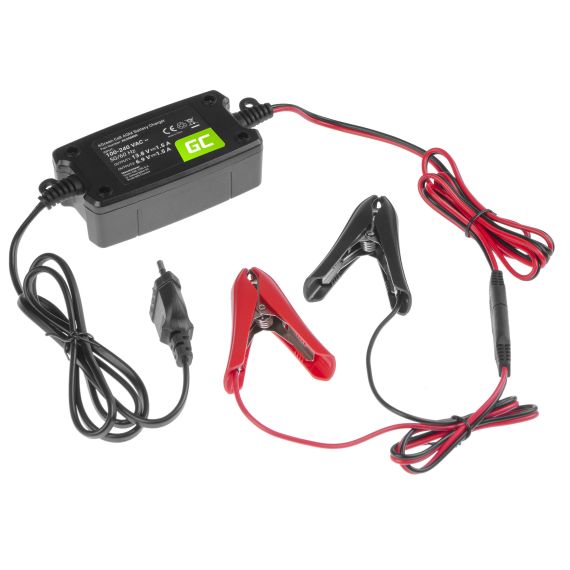 Oplader, ensretter til 6V / 12V (1,5A) batterier - TISTO Oplader, ensretter til 6V / 12V (1,5A) batterier - TISTO