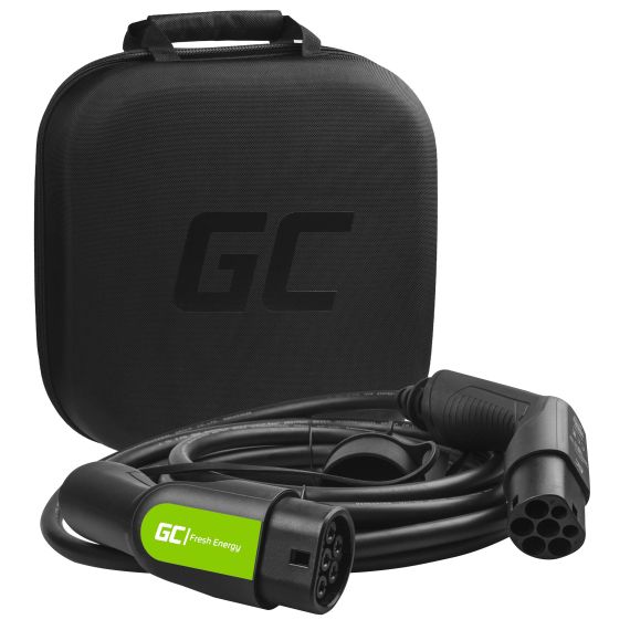 Cavo Tipo 2 22kW 7m per ricarica Tesla Model 3/S/X, Leaf, ZOE, i3, ID.3, I-Pace, E-Tron, Taycan - TISTO