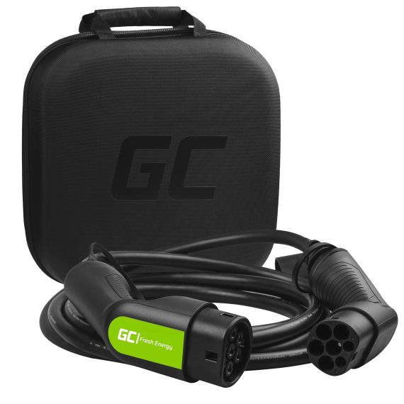 Type 2 7.2kW 5m kabel voor opladen Tesla Model 3/S/X, Leaf, i3, ID.3, e-208, e-Up!, Citigo iV, Kona - TISTO