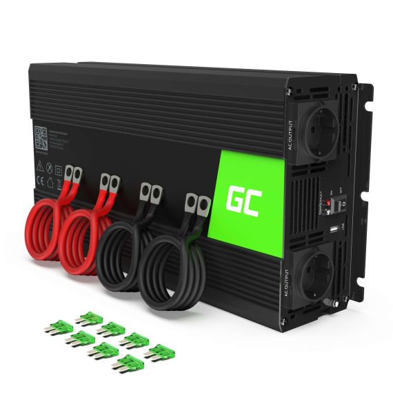 Convertidor de tensión Inversor 24V a 230V 3000W / 6000W Onda senoidal modificada - TISTO
